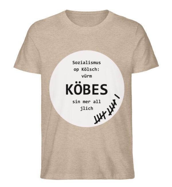 Sozialismus op Kölsch - Herren Organic Melange Shirt-6931