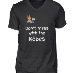 Don-t mess with the Köbes - KC Logo - Herren V-Neck Shirt-16