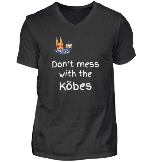 Don-t mess with the Köbes - KC Logo - Herren V-Neck Shirt-16