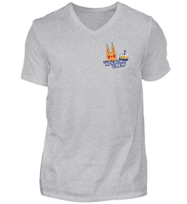 The Kölsch Crew Logo T-Shirt - Herren V-Neck Shirt-17