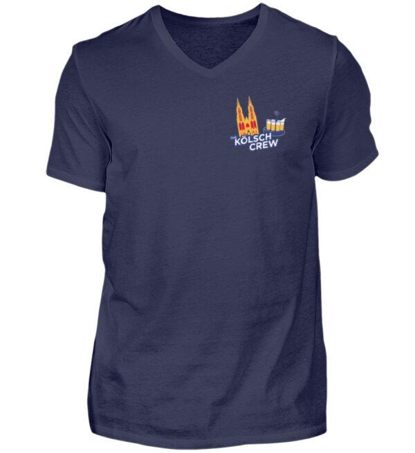 The Kölsch Crew Logo T-Shirt - Herren V-Neck Shirt-198