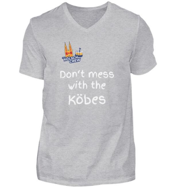 Don-t mess with the Köbes - KC Logo 2* - Herren V-Neck Shirt-17