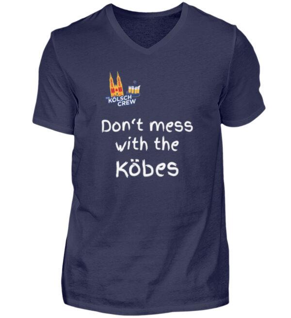 Don-t mess with the Köbes - KC Logo 2* - Herren V-Neck Shirt-198