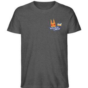 The Kölsch Crew Logo T-Shirt - Herren Organic Melange Shirt-6898