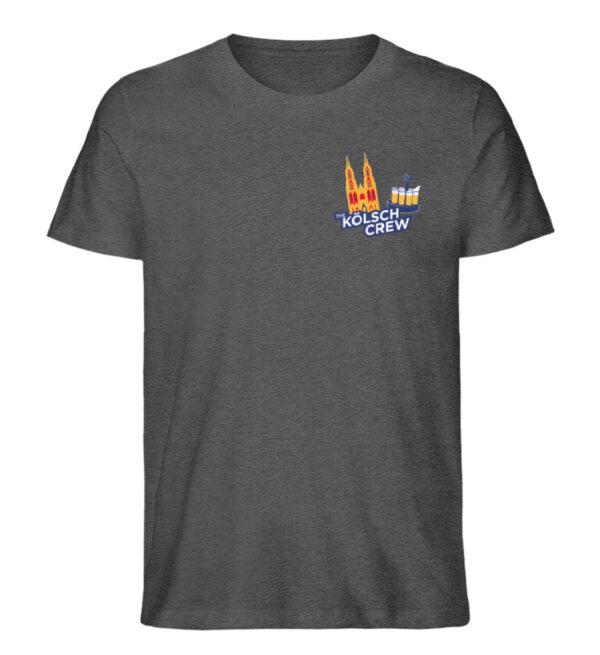The Kölsch Crew Logo T-Shirt - Herren Organic Melange Shirt-6898